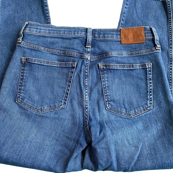 J.crew Vintage Straight Raw Hem Button Up Closure Jeans sz29 - Picture 4 of 10